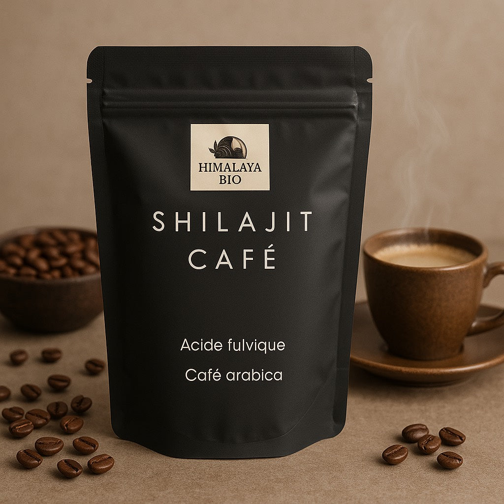Shilajit Café - L'énergie Pure à Chaque Gorgée